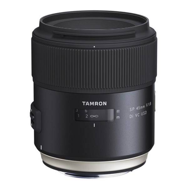 Tamron SP 45mm F/1.8 Di VC USD For Canon Cameras Lens، لنز تامرون مدل SP 45mm F/1.8 Di VC USD مناسب برای دوربین‌های کانن