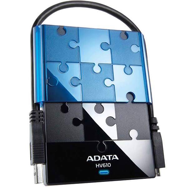 Adata Dashdrive HV610 External Hard Drive - 750GB، هارددیسک اکسترنال ای دیتا مدل دش درایو HV610 ظرفیت 750 گیگابایت