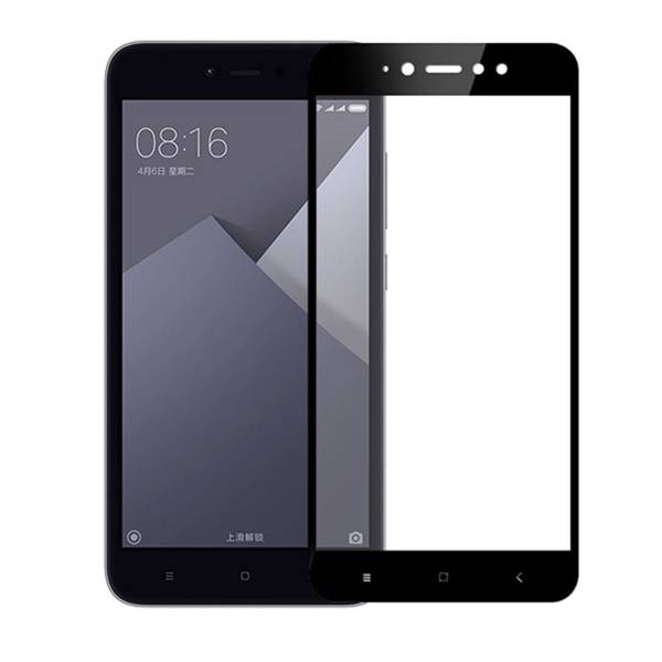 Tempered Full Cover Glass Screen Protector For Xiaomi Redmi 5A، محافظ صفحه نمایش شیشه ای تمپرد مدل Full Cover مناسب برای گوشی موبایل Xiaomi Redmi 5A