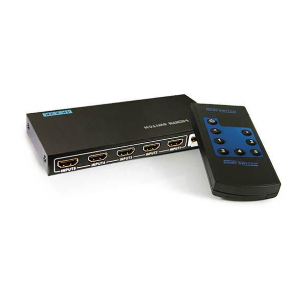 Lenkeng LKV501E 5 Ports HDMI Switch، سوئیچ 5 پورت HDMI لنکنگ مدل LKV501E