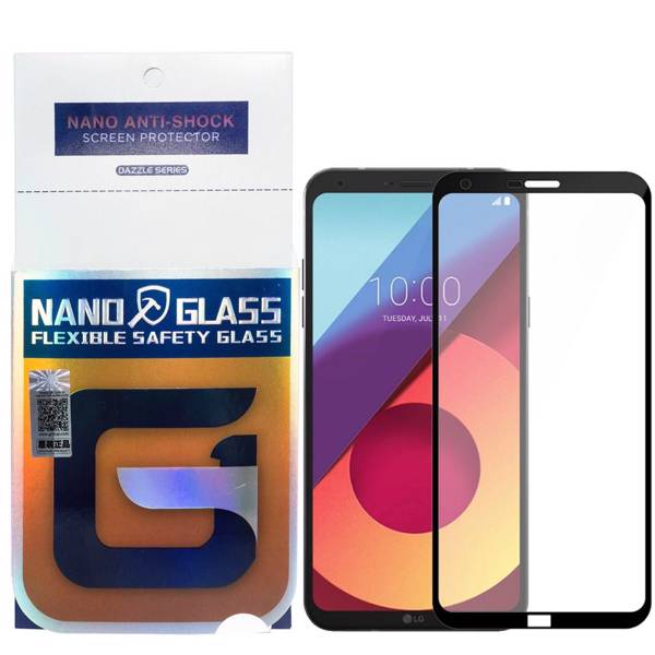 Nano Glass 5D Screen Protector For LG Q6، محافظ صفحه نمایش نانو گلس مدل 5D مناسب برای گوشی موبایل ال جی Q6