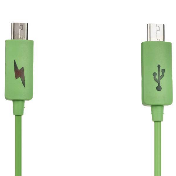 Emergency phone charging microUSB Cable 0.25m، کابل microUSB مدل Emergency phone charging طول 0.25 متر