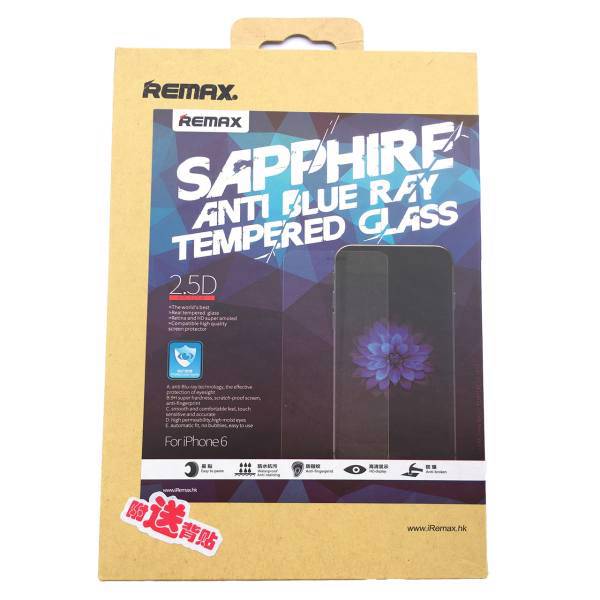 Remax Anti-Blue Tempered Glass For iPhone 6/6S، محافظ شیشه ای صفحه نمایش ریمکس مدل Anti-Blue مناسب برای آیفون 6/6S