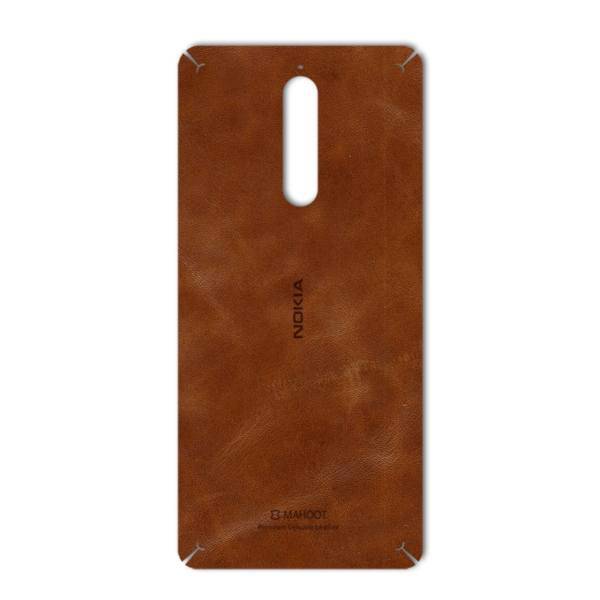 MAHOOT Buffalo Leather Special Sticker for Nokia 8، برچسب تزئینی ماهوت مدل Buffalo Leather مناسب برای گوشی Nokia 8