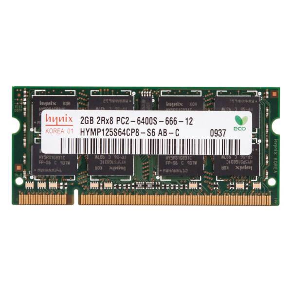 Hynix DDR2 6400s MHz RAM - 2GB، رم لپ تاپ هاینیکس مدل DDR2 6400s MHz ظرفیت 2 گیگابایت