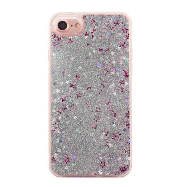 Luxury Case Floating Silver Stars Cover For iPhone 6/6s، کاور لاکچری کیس مدل Floating Silver Stars مناسب برای گوشی موبایل iPhone 6/6s