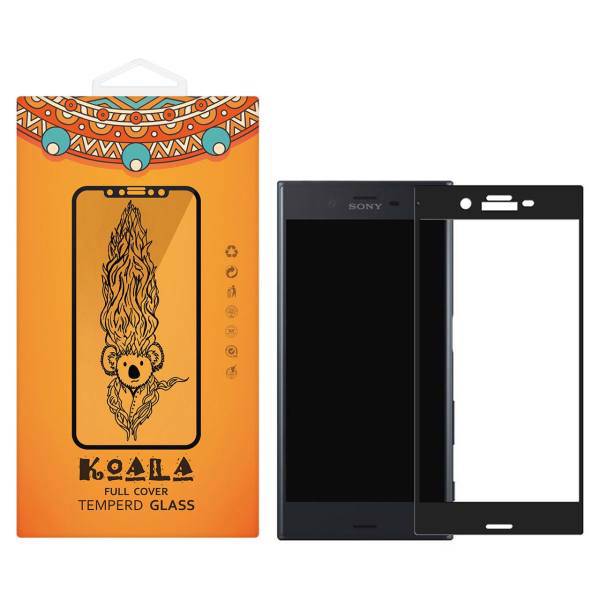 KOALA Full Cover Glass Screen Protector For Sony Xperia XZ، محافظ صفحه نمایش شیشه ای کوالا مدل Full Cover مناسب برای گوشی موبایل سونی Xperia XZ