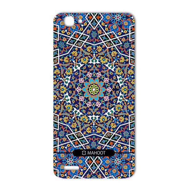 MAHOOT Imam Reza shrine-tile Design Sticker for Huawei GR3، برچسب تزئینی ماهوت مدل Imam Reza shrine-tile Design مناسب برای گوشی Huawei GR3