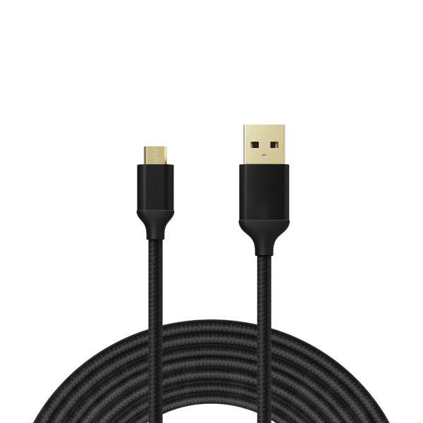 Ldnio Nylon Woven USB To micro USB Cable 2 m، کابل تبدیل USB به micro USB الدینیو مدل Nylon Woven به طول 2 متر