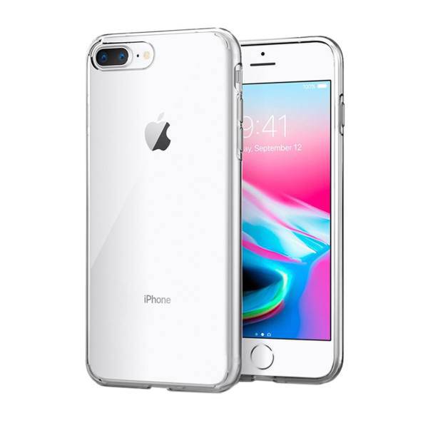 Spigen Liquid Crystal Cover For Apple iPhone 8 Plus، کاور اسپیگن مدل Liquid Crystal مناسب برای گوشی موبایل آیفون 8 پلاس