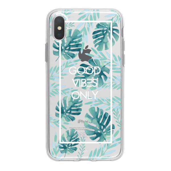 Good Vibes Only Case Cover For iPhone X / 10، کاور ژله ای وینا مدل Good Vibes Only مناسب برای گوشی موبایل آیفون X / 10