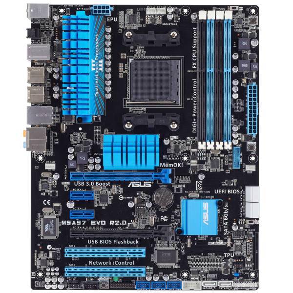 ASUS M5A97 EVO R2.0 Motherboard، مادربرد ایسوس مدل M5A97 EVO R2.0