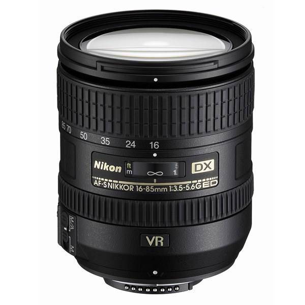 Nikon 16-85 F/3.5-5.6G ED VR DX Camera Lens، لنز دوربین نیکون مدل 85-16 F/3.5-5.6G ED VR DX