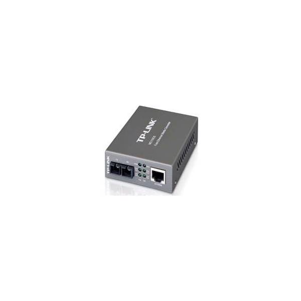 TP-LINK MC110CS 10/100Mbps Single-Mode Media Converter، مبدل فیبر گیگابیتی و تک حاته تی پی-لینک MC110CS