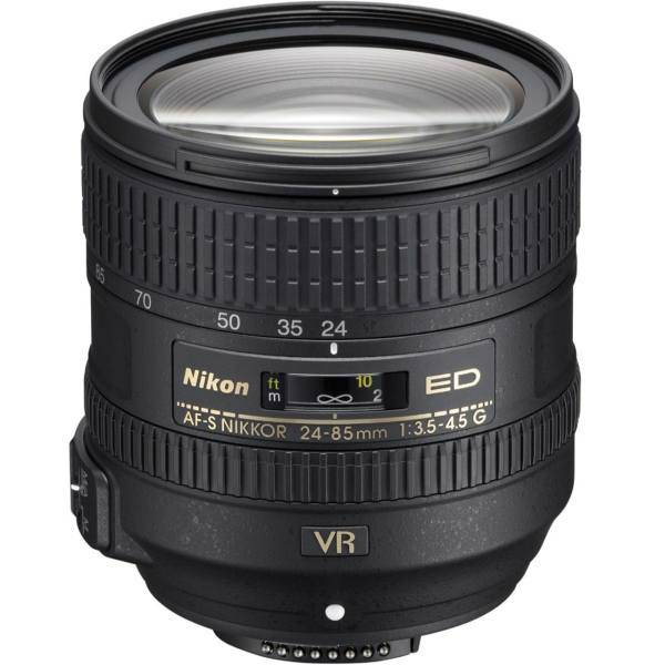 Nikon AF-S NIKKOR 24-85mm f/3.5-4.5G ED VR Lens، لنز نیکون مدل AF-S NIKKOR 24-85mm f/3.5-4.5G ED VR