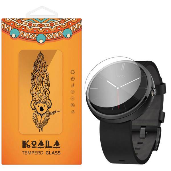 Koala Tempered Glass Screen Protector For Smart Watch Motorola Moto 360 46mm، محافظ صفحه نمایش شیشه ای کوالا مدل تمپرد مناسب برای ساعت هوشمند موتورولا مدل Moto 360 46mm