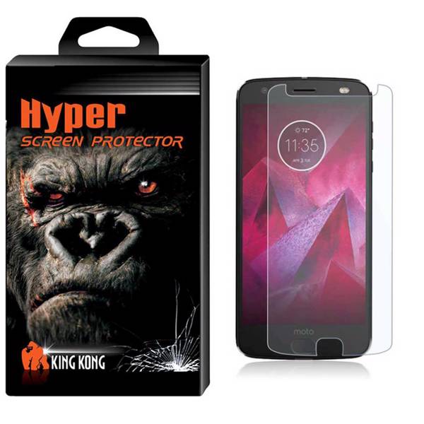 Hyper Protector King Kong Glass Screen Protector For Motorola Moto X4، محافظ صفحه نمایش شیشه ای کینگ کونگ مدل Hyper Protector مناسب برای گوشی موتورولا Moto X4