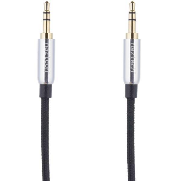 Naztech 14510 3.5mm Audio Cable 1.2m، کابل انتقال صدا 3.5 میلی متری نزتک مدل 14510 طول 1.2 متر