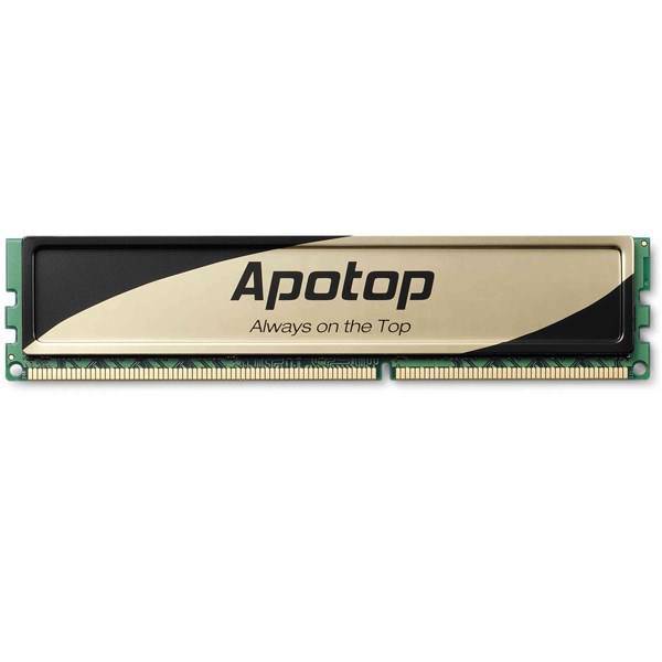 Apotop 240-pin 4GB DDR3 1333MHz CL9 DIMM RAM، رم کامپیوتر اپوتاپ DDR3 1333 240-pin CL9 DIMM ظرفیت 4 گیگابایت