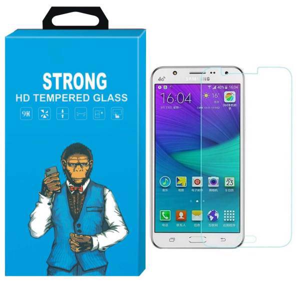 Strong Tempered Glass Screen Protector For Samsung Galaxy J7، محافظ صفحه نمایش شیشه ای تمپرد مدل Strong مناسب برای گوشی سامسونگ گلکسیJ7