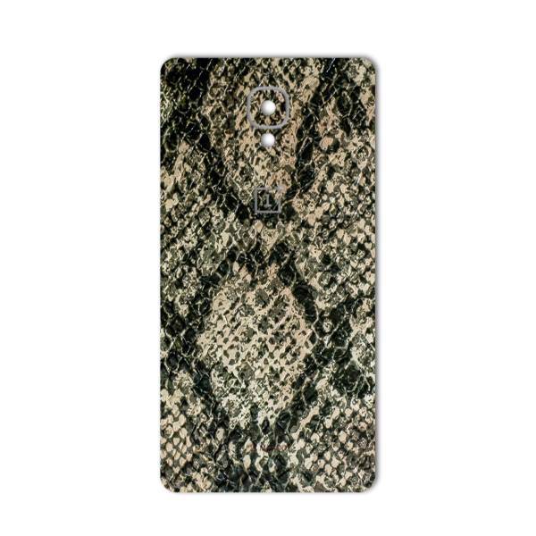 MAHOOT Jungle-python Texture Sticker for OnePlus 3، برچسب تزئینی ماهوت مدلJungle-python Texture مناسب برای گوشی OnePlus 3