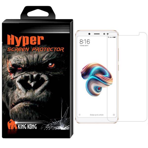 Hyper Protector King Kong Glass Screen Protector For Xiaomi Redmi Note 5 Pro، محافظ صفحه نمایش شیشه ای کینگ کونگ مدل Hyper Protector مناسب برای گوشی شیاومی Redmi Note 5 Pro