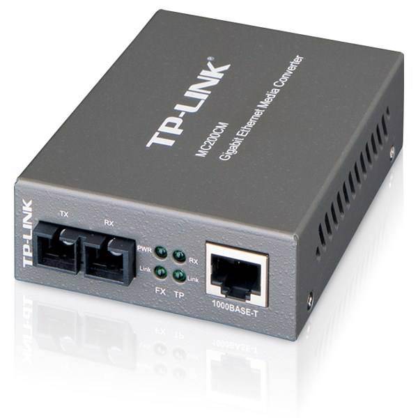 TP-LINK MC200CM Gigabit Multi-Mode Media Converter، مبدل چند حالته تی پی-لینک MC200CM