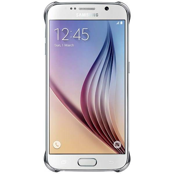 Samsung Galaxy S6 Original Clear Back Cover، کاور سیلیکونی اوریجینال مناسب برای گوشی سامسونگ گلکسی اس 6