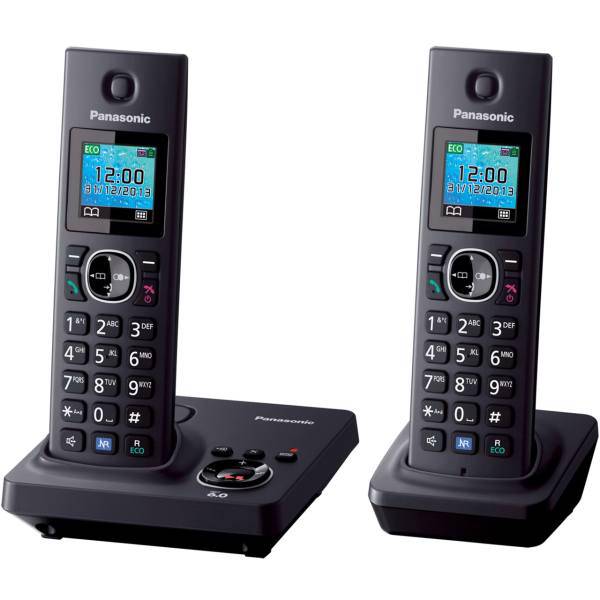 Panasonic KX-TG7862 Wireless Phone، تلفن بی‌سیم پاناسونیک مدل KX-TG7862