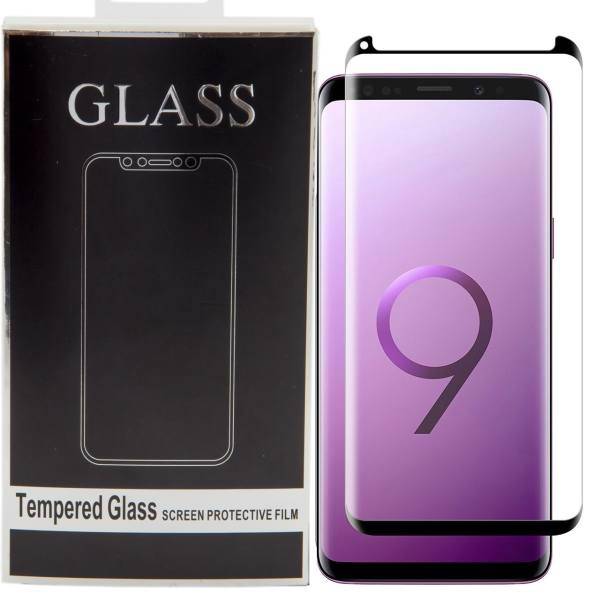 Short 3D Full Glue Glass Screen Protector For Samsung S9، محافظ صفحه نمایش شیشه ای دور چسب مدل Short 3D مناسب برای گوشی سامسونگ S9