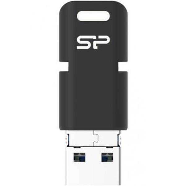 Silicon Power Mobile C50 OTG Flash Memory 128GB، فلش مموری OTG سیلیکون پاور مدل Mobile C50 ظرفیت 128 گیگابایت