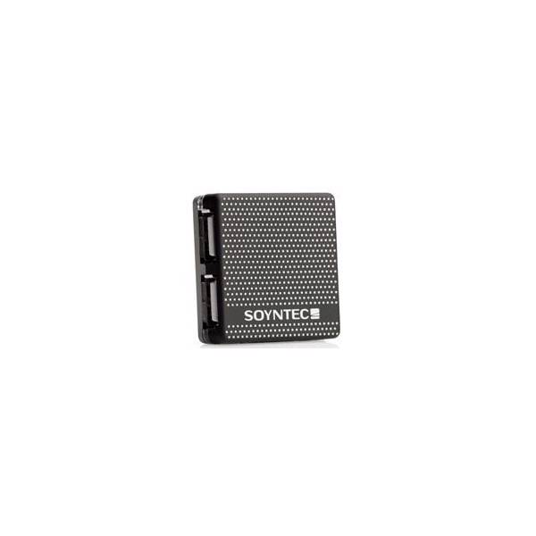 Soyntec USB Hub Nexoos 370 Silver Dots، یو اس بی هاب سوینتک نکسوز 370 طرح نقره ای