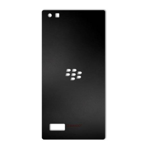 MAHOOT Black-color-shades Special Texture Sticker for BlackBerry Leap، برچسب تزئینی ماهوت مدل Black-color-shades Special مناسب برای گوشی BlackBerry Leap