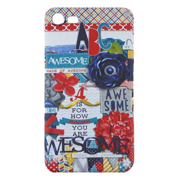 Vodex Awesome Dream silicone cover for iPhone 7/8، کاور سیلیکونی ودکس مدلAwesome Dream مناسب برای گوشی آیفون 7/8