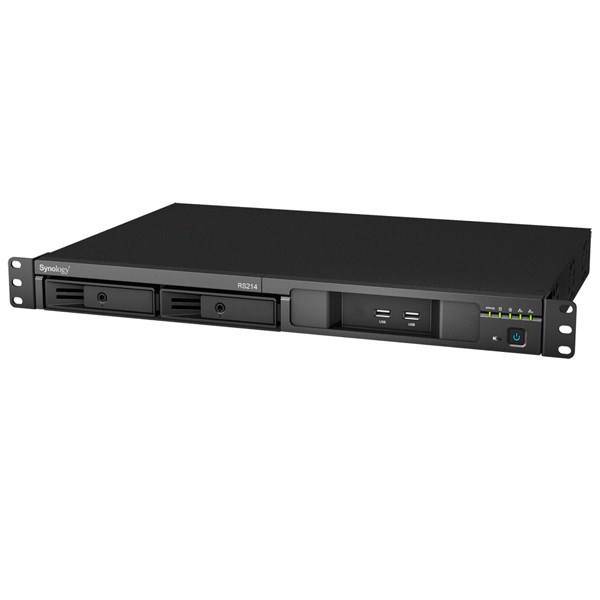 Synology RackStation RS214 2-Bay NAS Server، ذخیره ساز تحت شبکه 2Bay سینولوژی مدل رک استیشن RS214