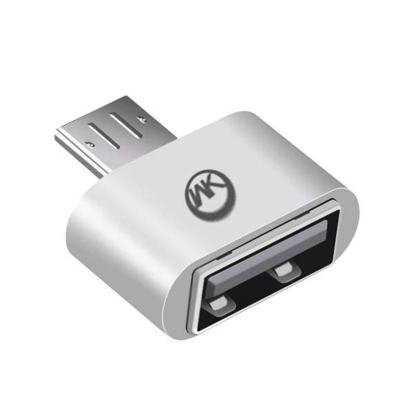 WK Micro USB to USB2 Connector، تبدیل micro USB به USB 2.0 دبلیو کی مدل WT-OTG