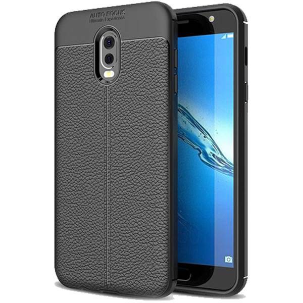 TPU Leather Design Cover For Samsung C8، کاور ژله ای طرح چرم مناسب برای گوشی موبایل سامسونگ C8