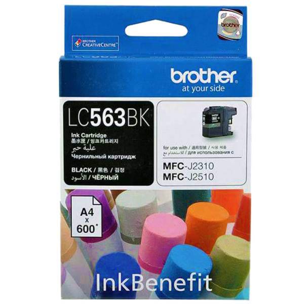 Brother LC563BK Black Ink Cartridge، کارتریج جوهر مشکی برادر مدل LC563BK