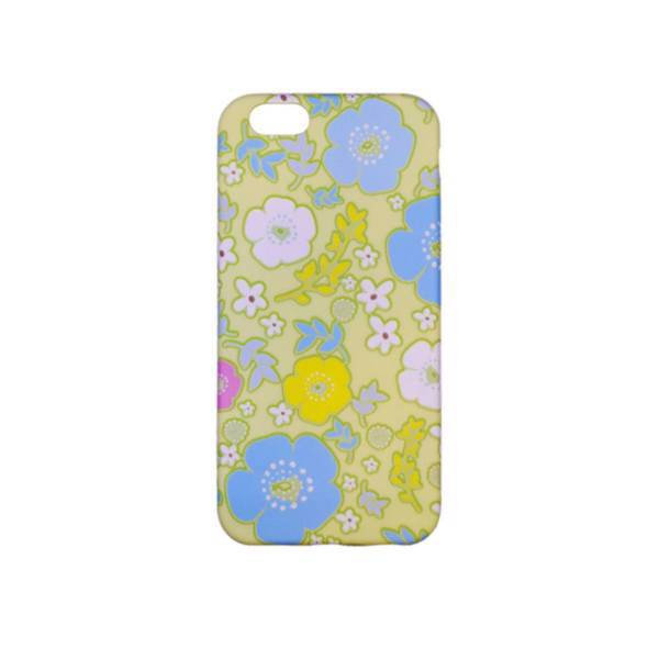 Blue Flower Jelly Cover For Iphone 6s، کاور ژله ای مدل گل آبی مناسب برای گوشی آیفون 6s