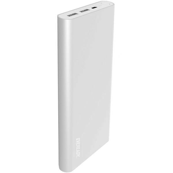 Eveready PPA10000EMSL4 10000mAh Power Bank، شارژر همراه اوردی مدل PPA10000EMSL4 با ظرفیت 10000 میلی‌آمپرساعت