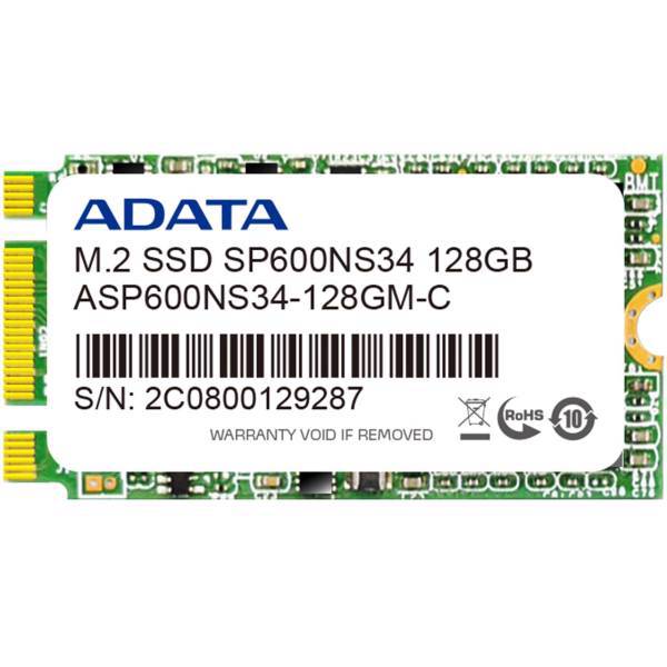 ADATA Premier SP600 M.2 2242 SSD - 128GB، حافظه اس اس دی ای دیتا مدل پریمیر SP600 M.2 2242 ظرفیت 128 گیگابایت