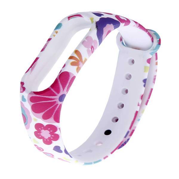 Xiaomi Ground Flower Design Wrist Strap، بند مچ بند هوشمند شیاومی مدل Ground Flower