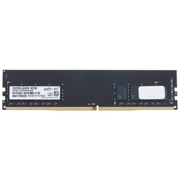 Axtrom DDR4 2400MHz Single Channel Desktop RAM 4GB، رم دسکتاپ DDR4 تک کاناله 2400 مگاهرتز اکستروم ظرفیت 4 گیگابایت