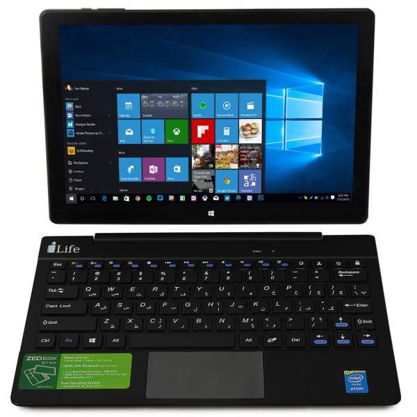 i-Life Zedbook G With Keyboard 32GB Tablet، تبلت آی لایف مدل Zedbook G به همراه کیبورد ظرفیت 32 گیگابایت