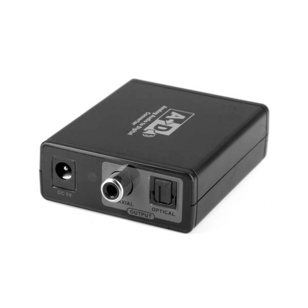 Lenkeng LKV3089 Analog to Digital Audio converter، مبدل صدای آنالوگ به دیجیتال لنکنگ مدل LKV3089