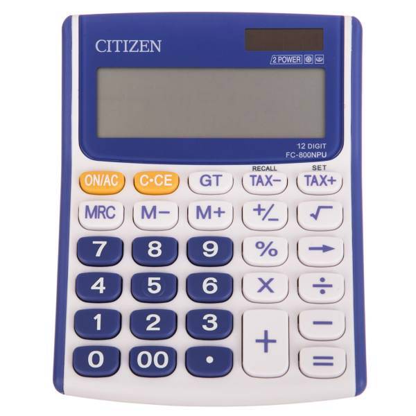 Citizen FC-800NPU Calculator، ماشین حساب سیتیزن مدل FC-800NPU
