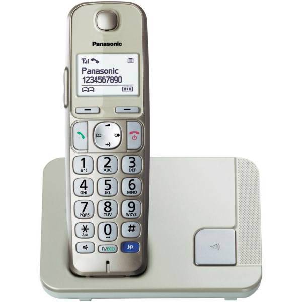 Panasonic KX-TGE210 Wireless Phone، تلفن بی‌سیم پاناسونیک مدل KX-TGE210