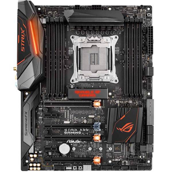 ASUS STRIX X99 GAMING Motherboard، مادربرد ایسوس مدل STRIX X99 GAMING