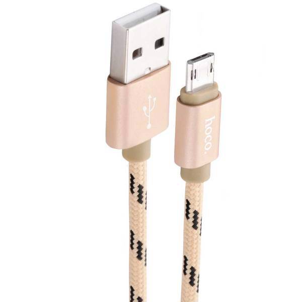 Hoco U6 USB To microUSB Cable 1.2m، کابل تبدیل USB به microUSB هوکو مدل U6 طول 1.2 متر
