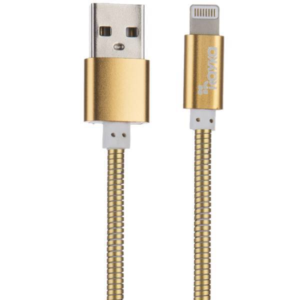 Rayka Spring USB to Lightning Cable 1m، کابل تبدیل USB به لایتنینگ رایکا مدل Spring طول 1 متر